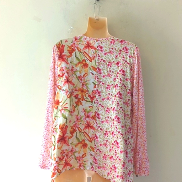 Artisan De Luxe Delilah Floral Patchwork Top - Picture 5 of 14